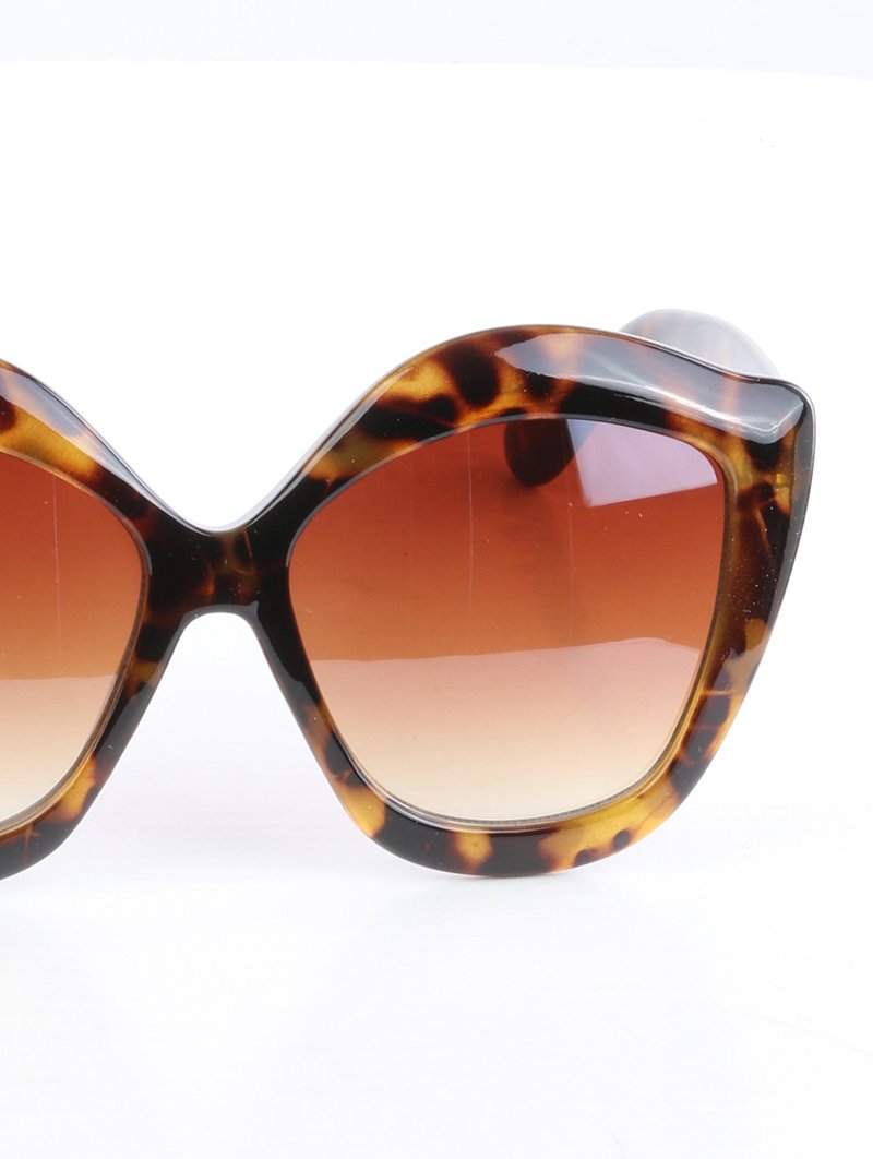 Tortoise Oversized Beach-Life Sunglasses