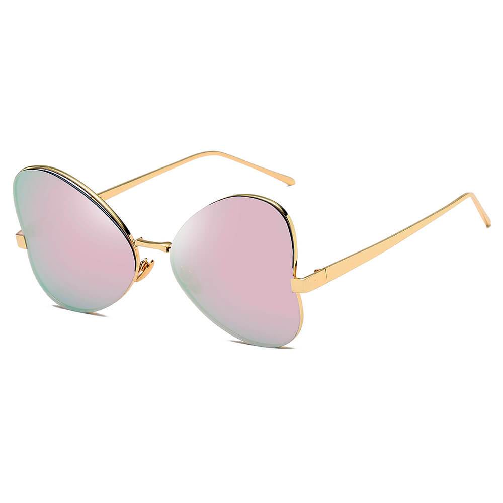 LINDSAY Oversized Butterfly Sunglasses