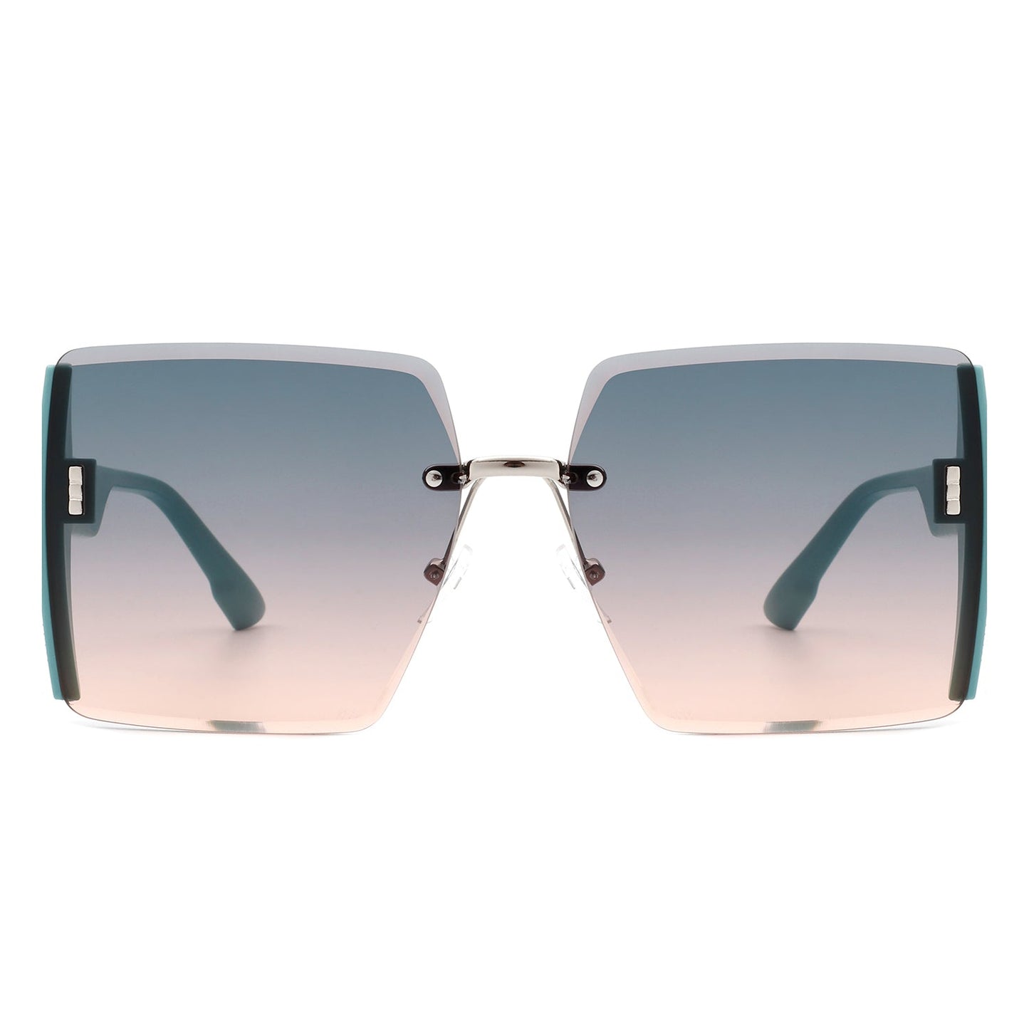 Phoenix Oversize Half Frame Sunglasses