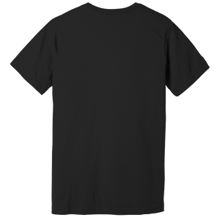 The Esoteric Blueprint Unisex T-Shirt black with white print plain black back