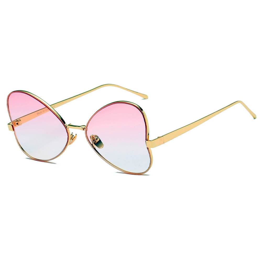 LINDSAY Oversized Butterfly Sunglasses