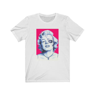 Skull Face Marilyn Monroe T-Shirt