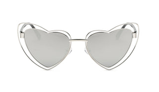 Brielle Dual Heart Frame Sunglasses