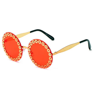 MOLINE Funky Flowers Round Sunglasses
