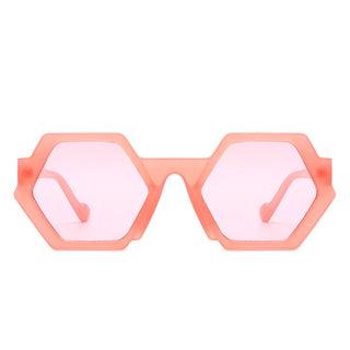 Starpath Geometric Round Sunglasses