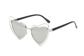 Brielle Dual Heart Frame Sunglasses