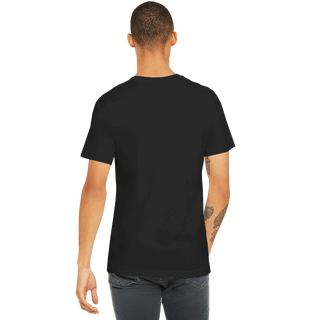 The Esoteric Blueprint Unisex T-Shirt black with white print plain black back