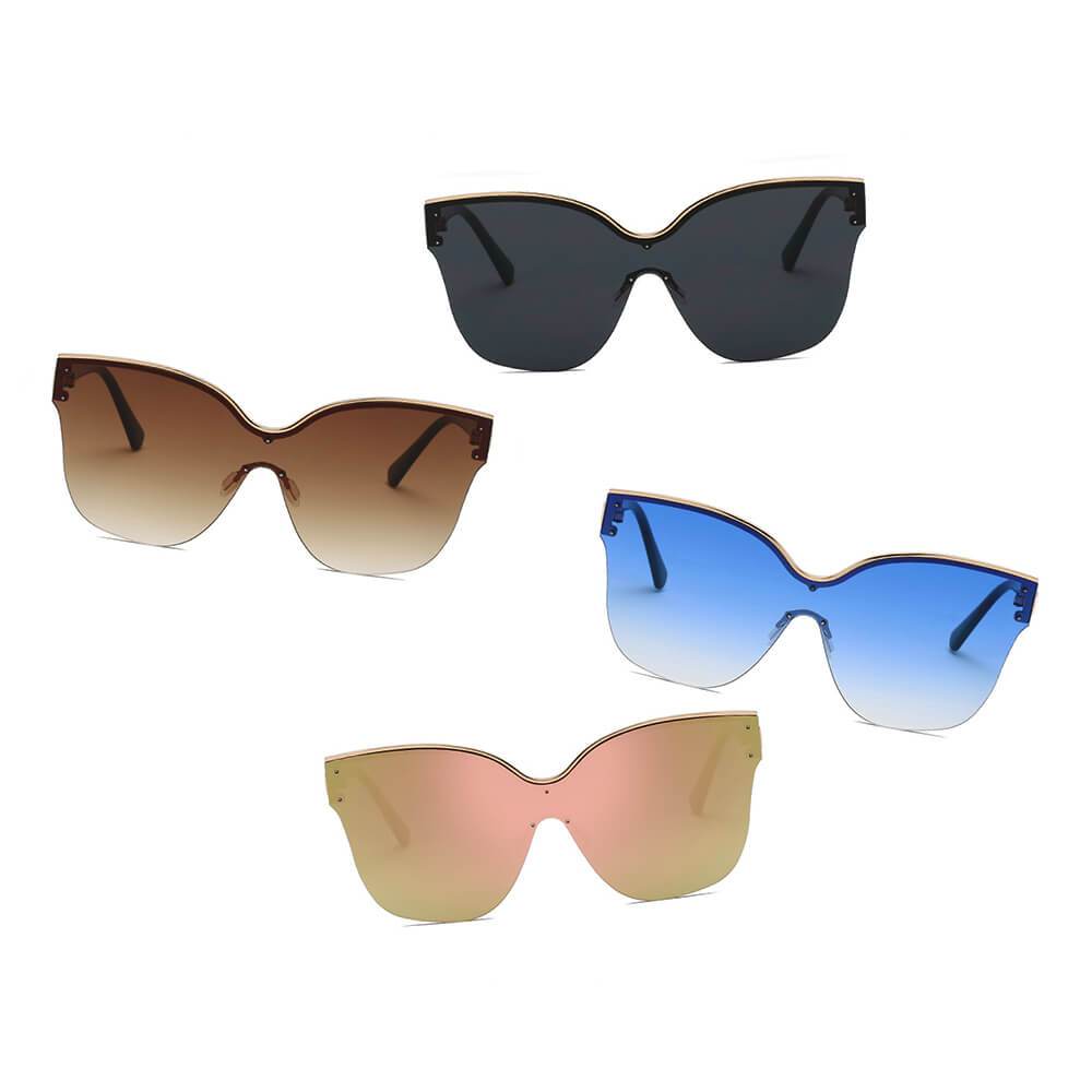 BARCELONA Cat Eye Oversize Sunglasses