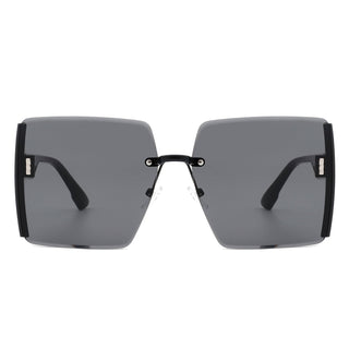 Phoenix Oversize Half Frame Sunglasses