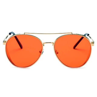 LAREDO Modern Aviator Brow Bar Sunglasses