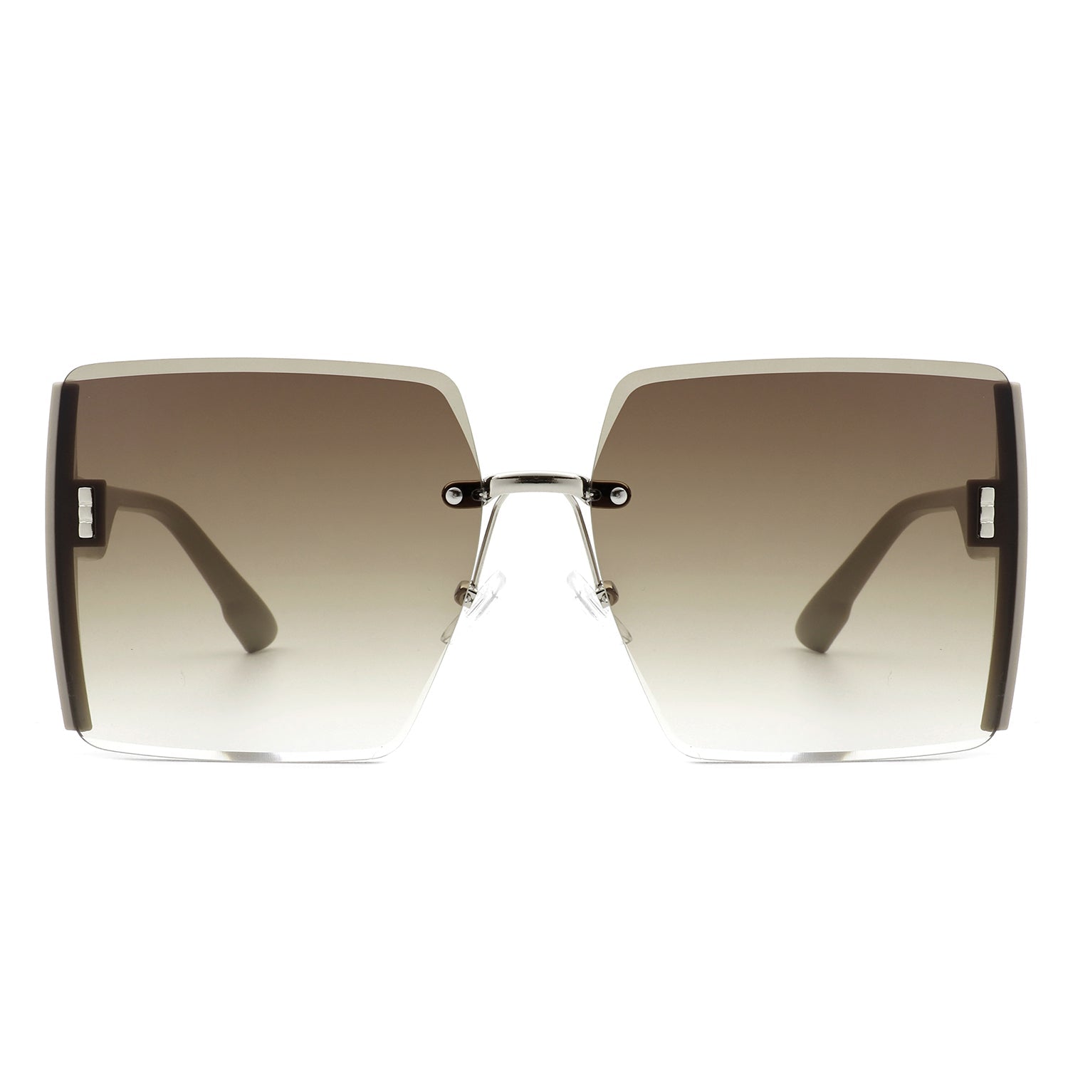 Phoenix Oversize Half Frame Sunglasses