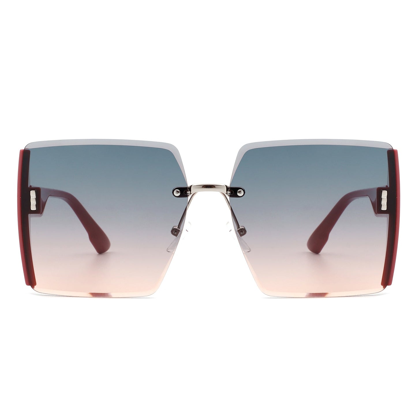 Phoenix Oversize Half Frame Sunglasses